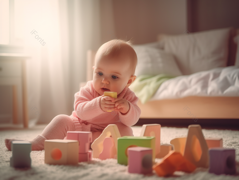 室内的婴儿在地上玩玩具清晰的摄影图高清的图片海报设计背景元素,高清,摄影图,摄影图片,图片大全,摄影图免费下载